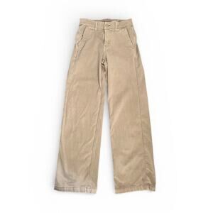 American Eagle wide leg khaki pants trousers tan Y2K preppy skater professional